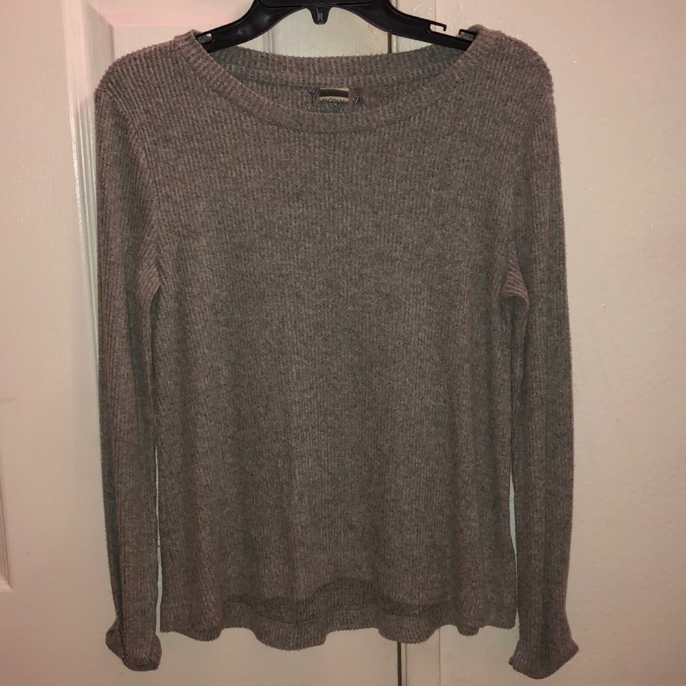 Roxy gray long sleeve tee